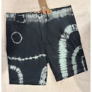 Levi’s XX Chino Standard Taper Tie-Dye Shorts - Men’s Size 38 - Oshi Black/Grey